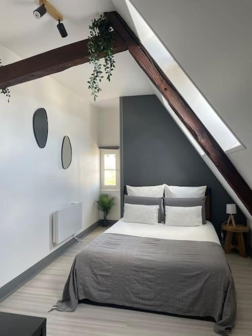Апартаменты Duplex Bord De L'Eure - Parking Inclus - Jolie Vue Sur La Cathedrale Шартр Экстерьер фото
